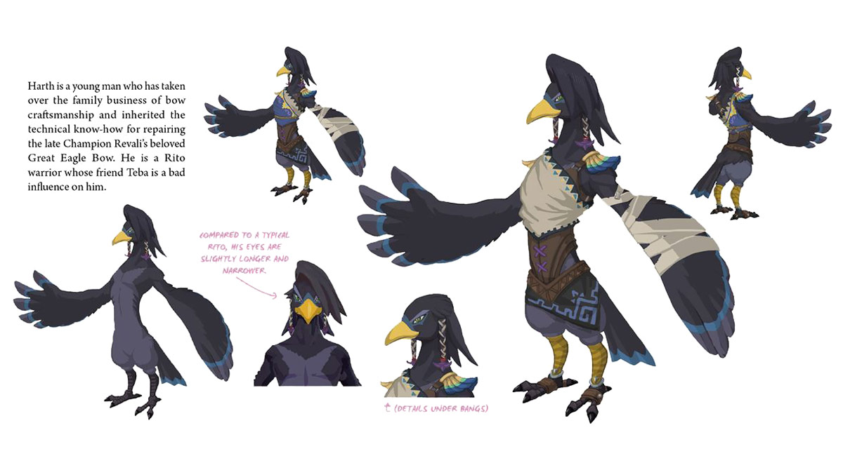 Harth Art from The Legend of Zelda: Breath of the Wild