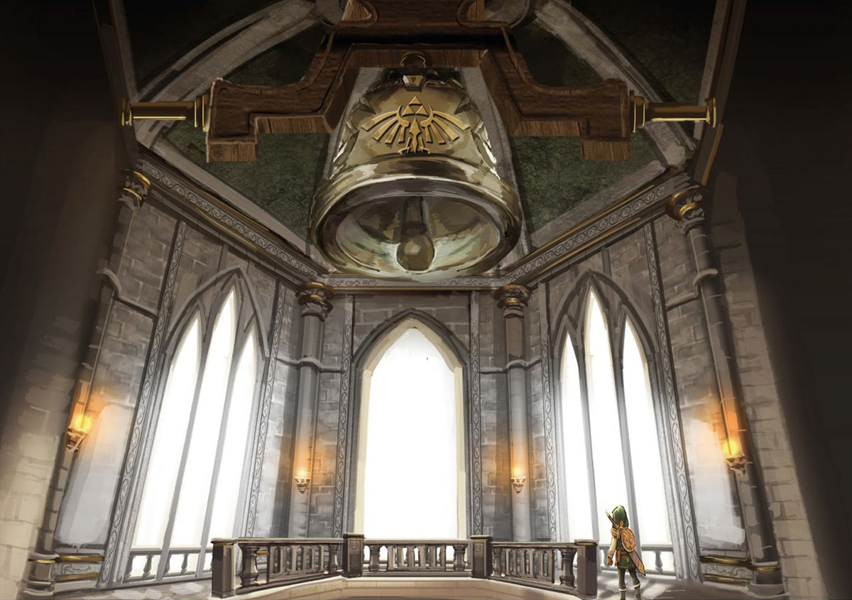 Hyrule Castle Bell Tower Art from The Legend of Zelda: Breath of the Wild