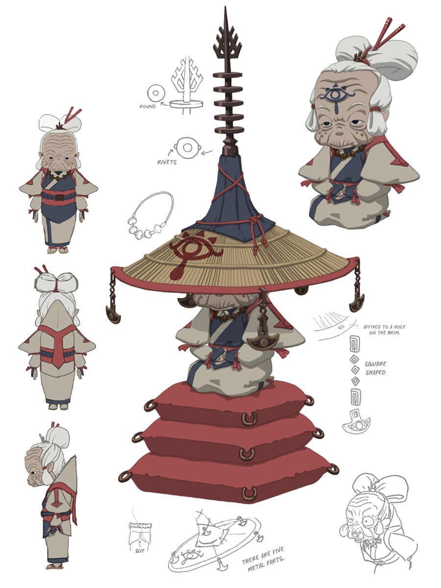 Impa Art from The Legend of Zelda: Breath of the Wild