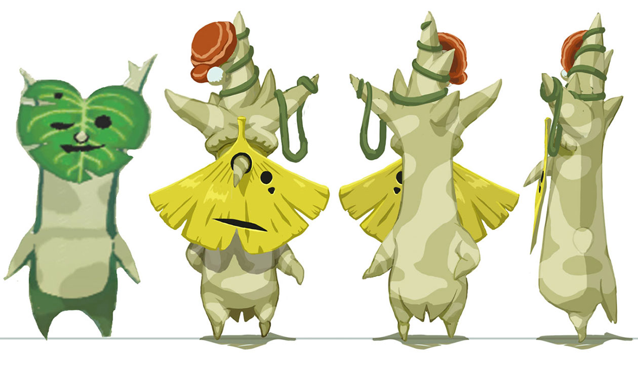 Koroks Art from The Legend of Zelda: Breath of the Wild