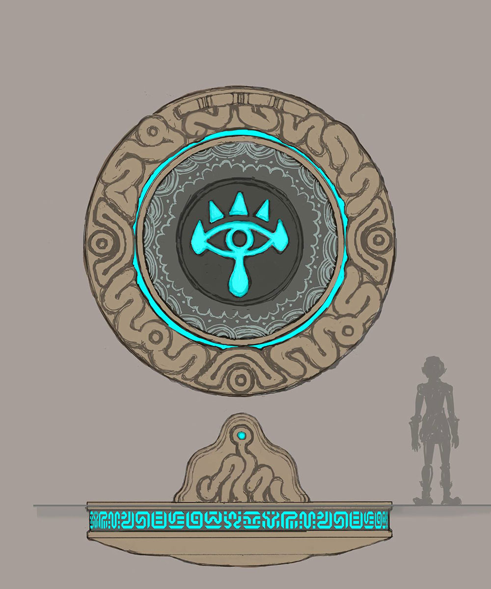 Lift Art from The Legend of Zelda: Breath of the Wild
