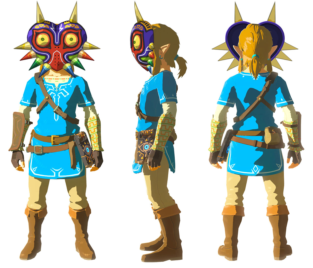Majora's Mask Art from The Legend of Zelda: Breath of the Wild