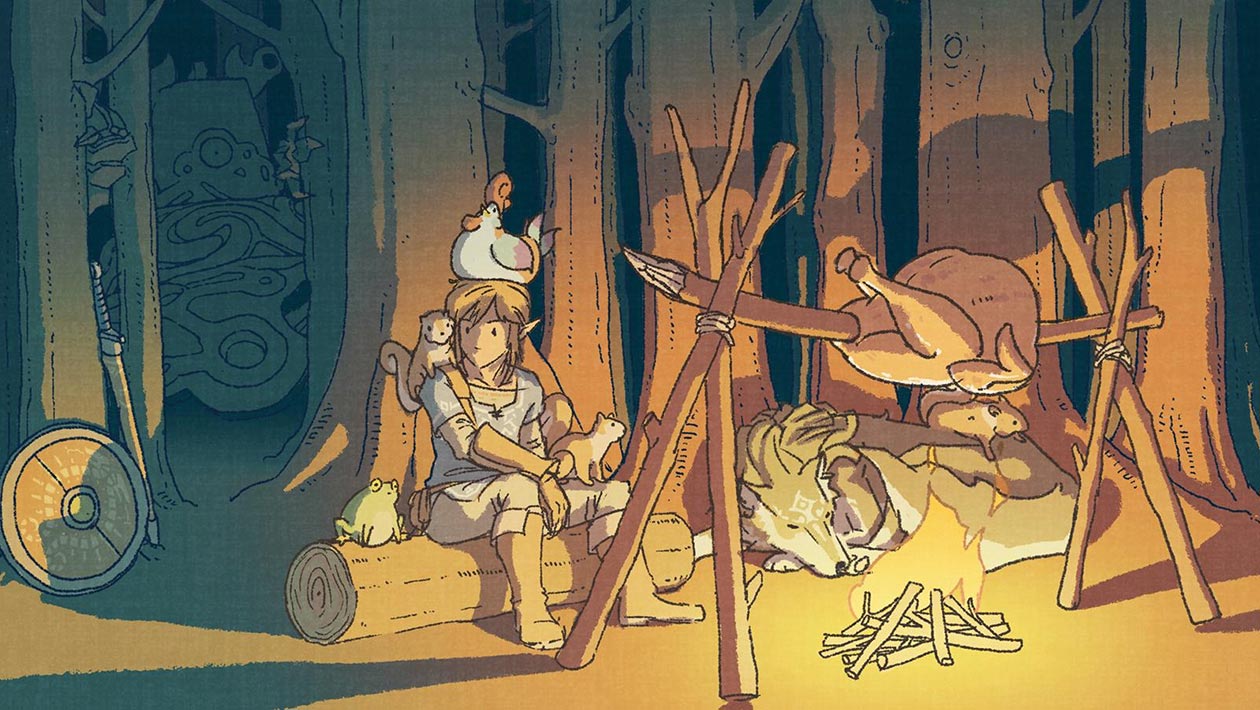 Thanksgiving Art from The Legend of Zelda: Breath of the Wild