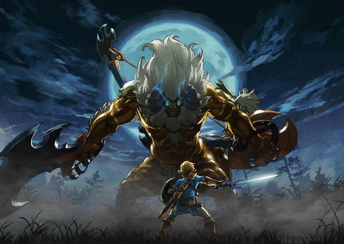 The Master Trials Illustration from The Legend of Zelda: Breath of the Wild