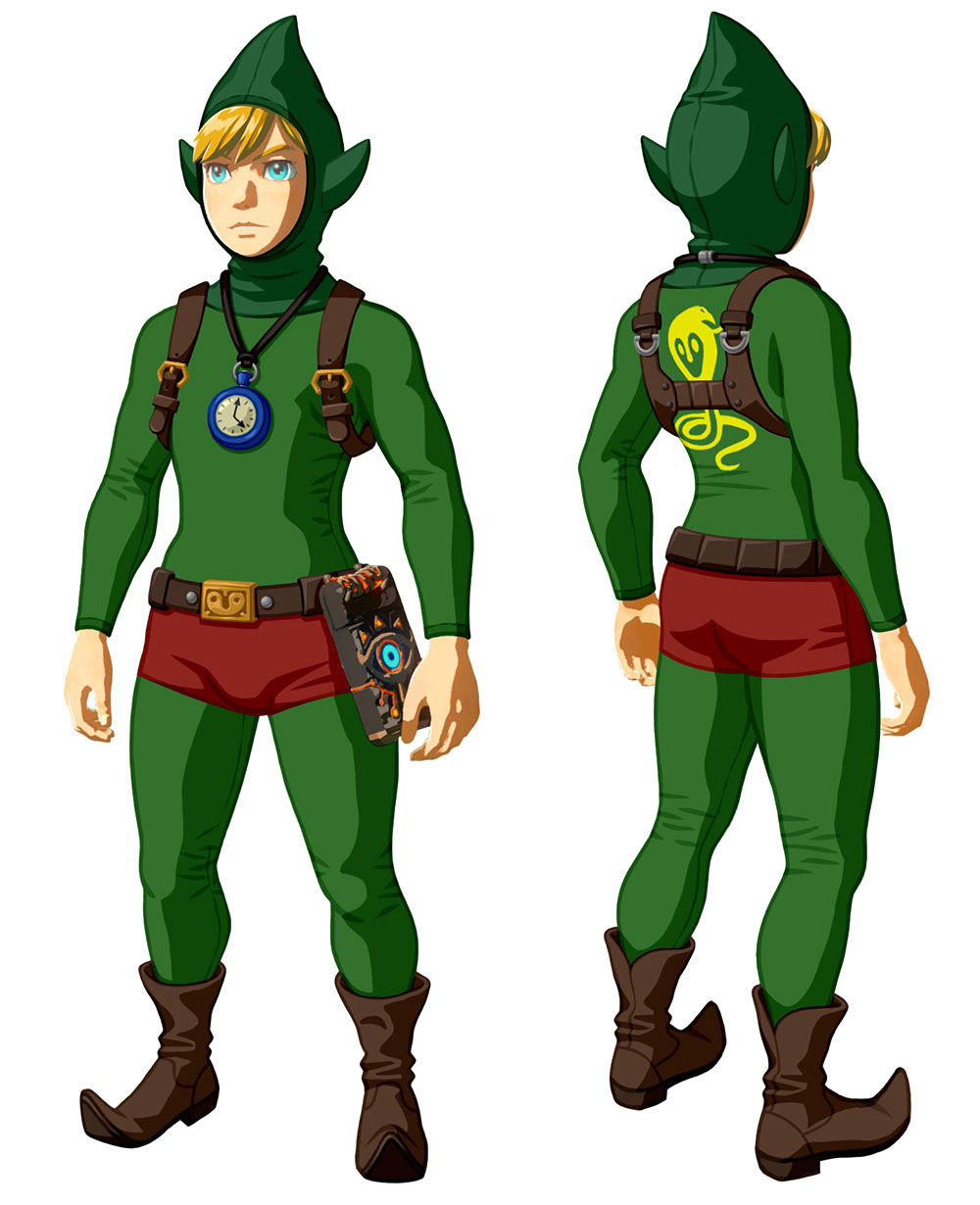 Tingle Outfit Art from The Legend of Zelda: Breath of the Wild