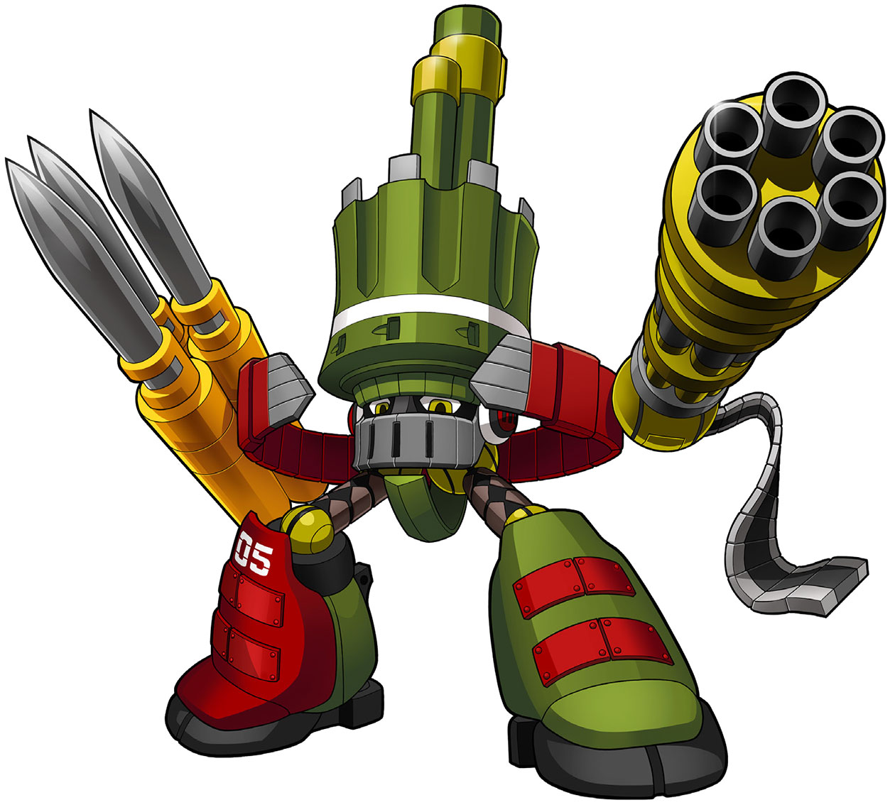 Battalion Art from Mighty No. 9