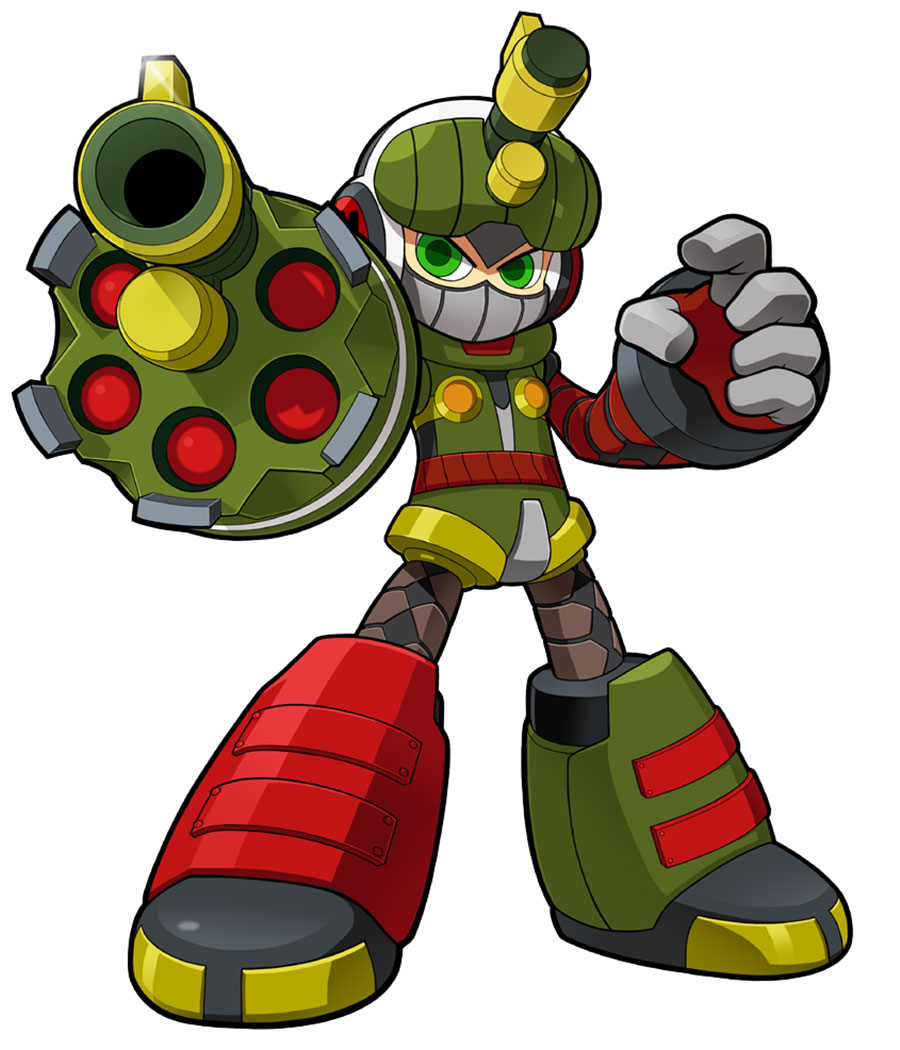 Beck Battalion Art from Mighty No. 9