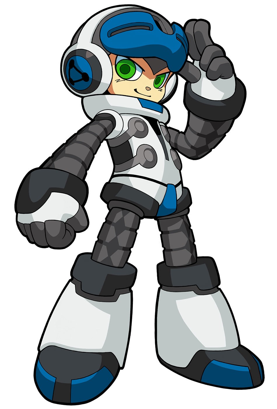 Beck Character Art from Mighty No. 9