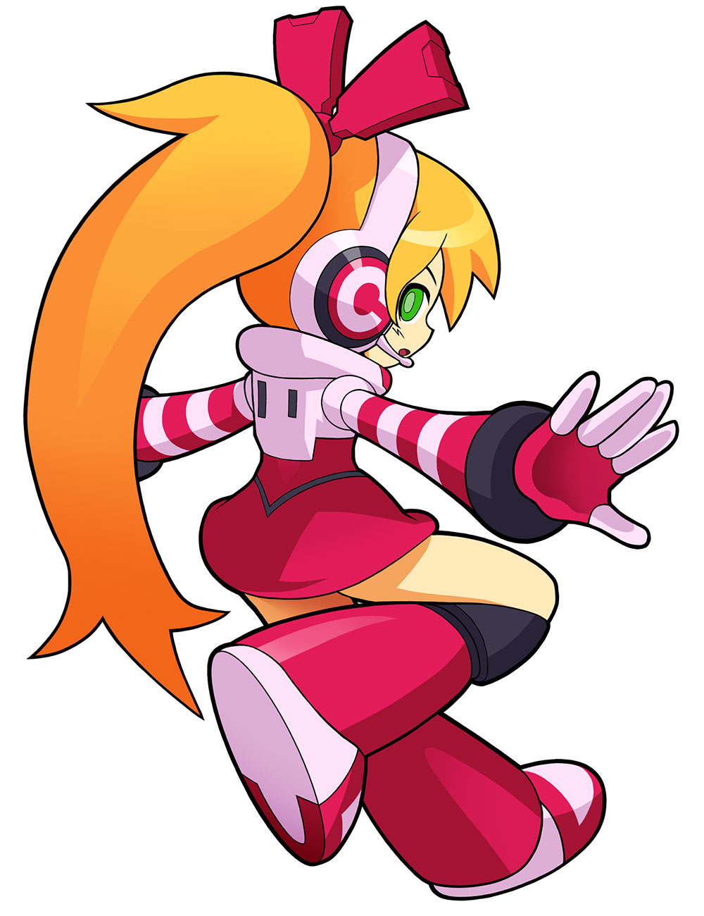 Call Backside Art from Mighty No. 9