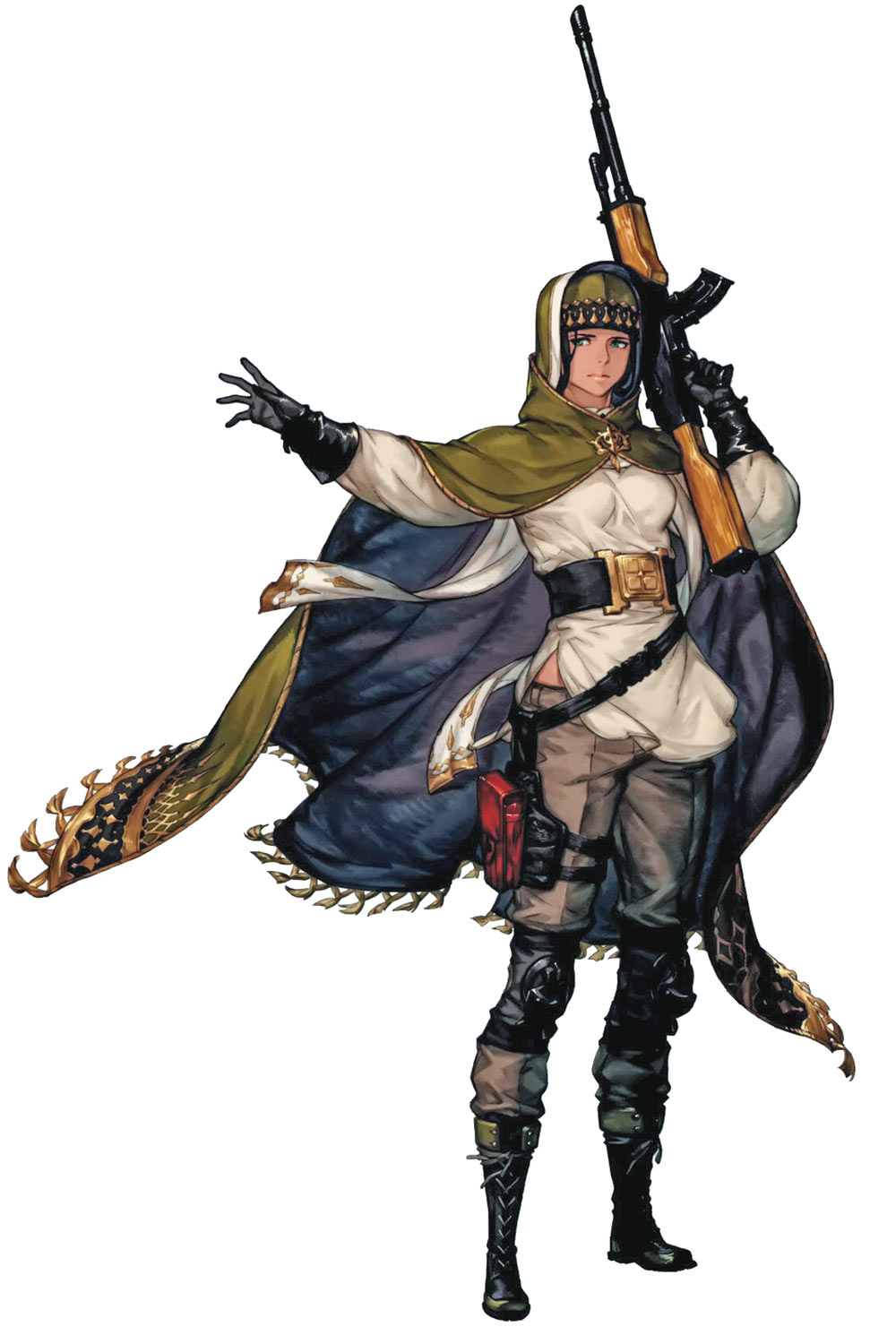 Anemone Character Art from NieR: Automata