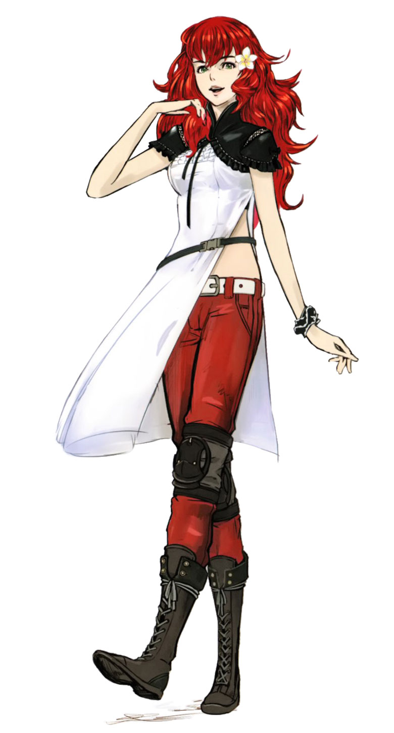 Devola Character Art from NieR: Automata