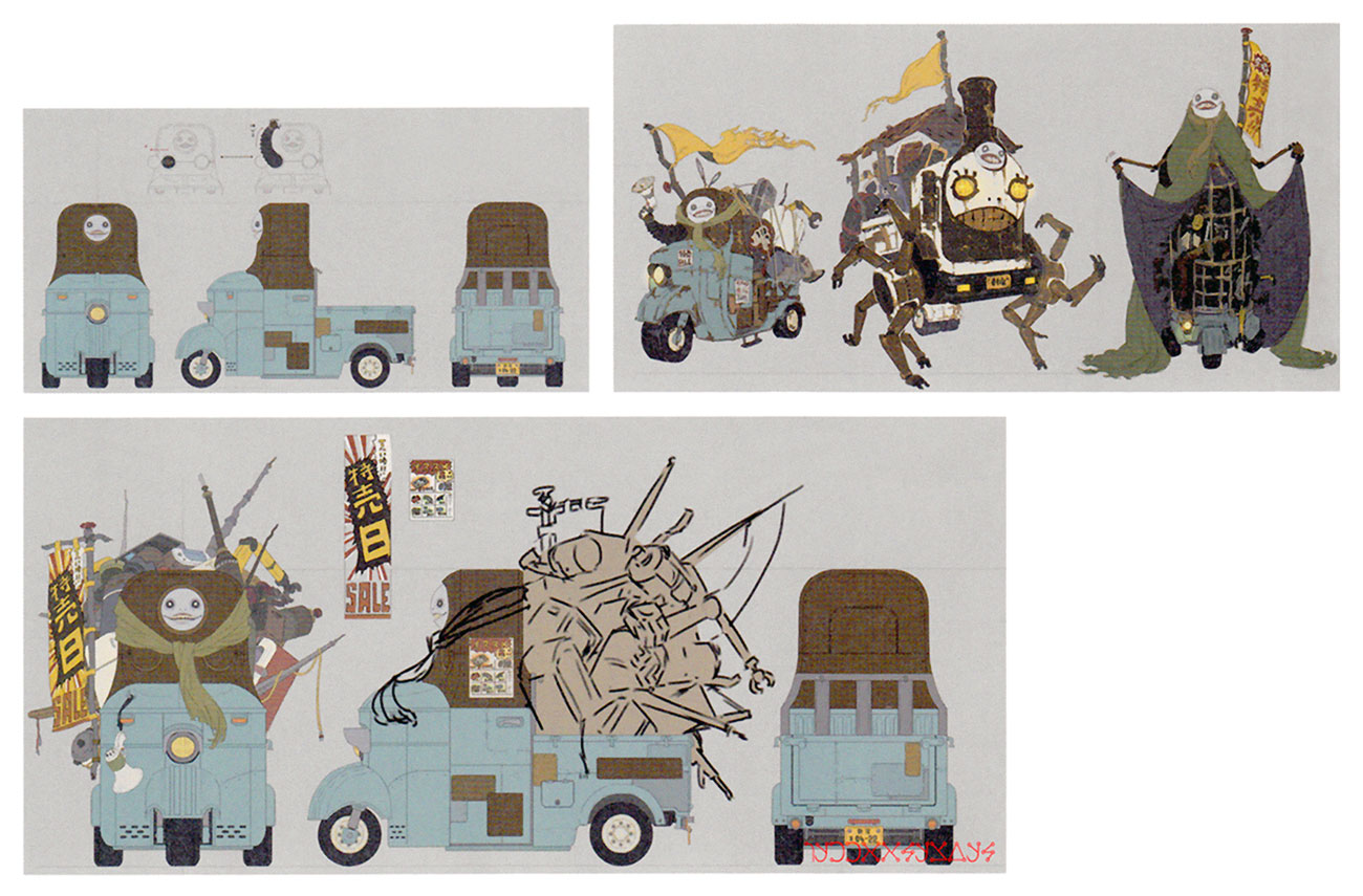 Emil Concept Art from NieR: Automata