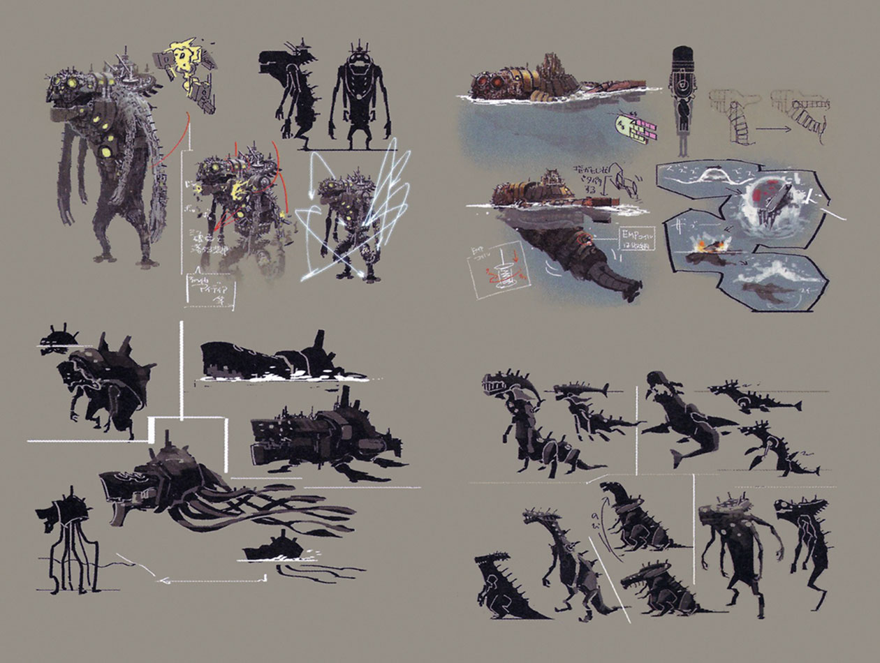 Grȕn Design Ideas from NieR: Automata