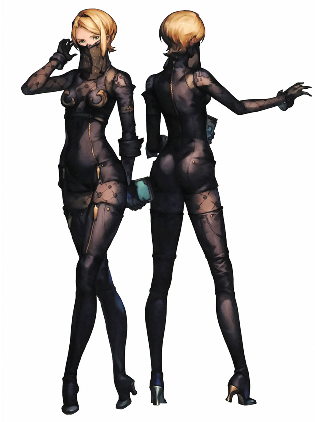 Operator 60 and 210 Character Art from NieR: Automata