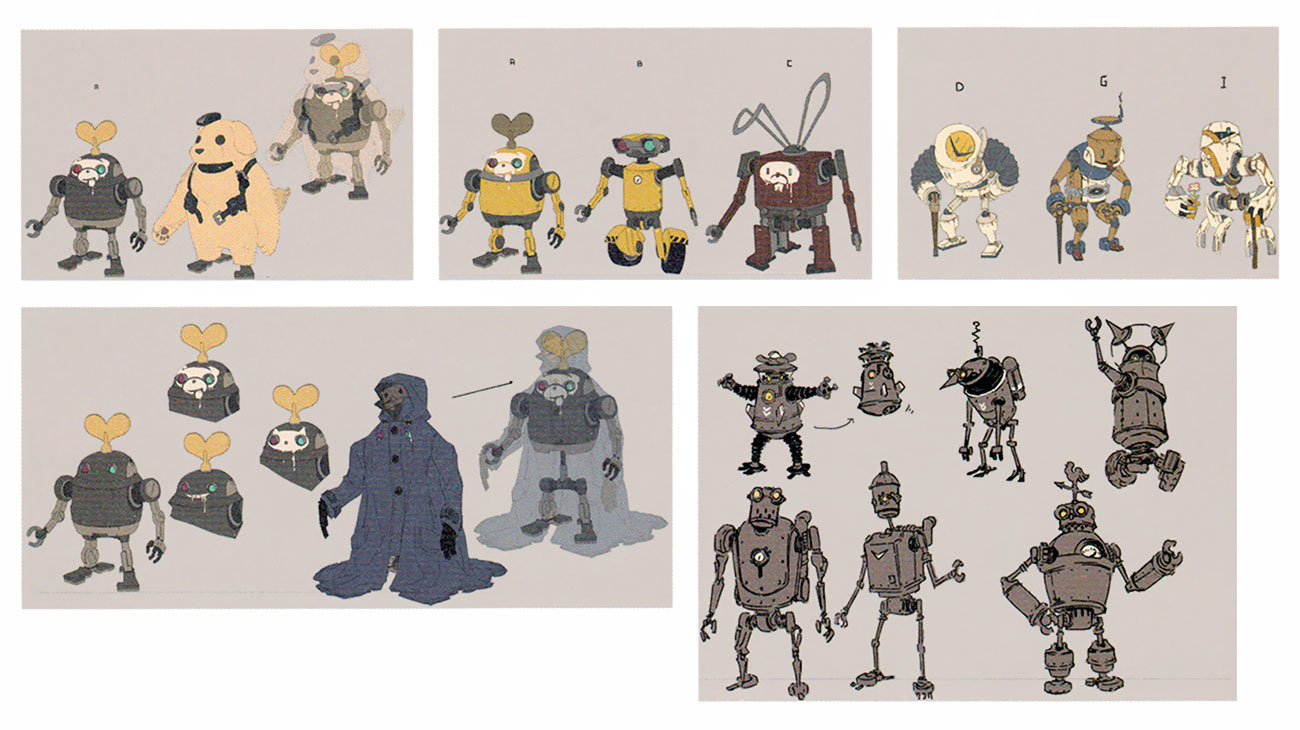Pascal Concept Art from NieR: Automata