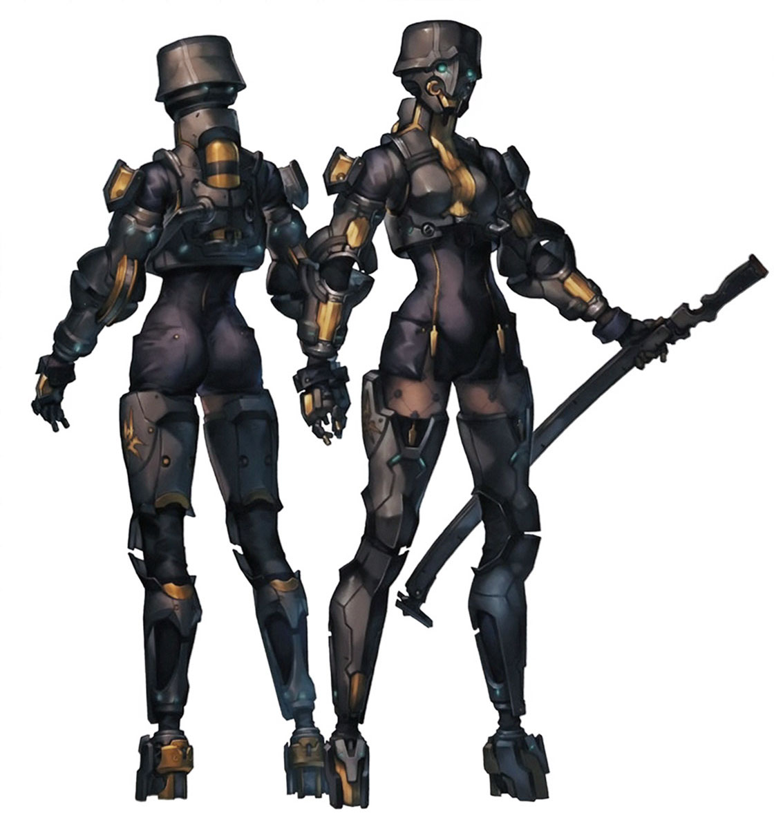 YoRHa Heavy Armament Art from NieR: Automata