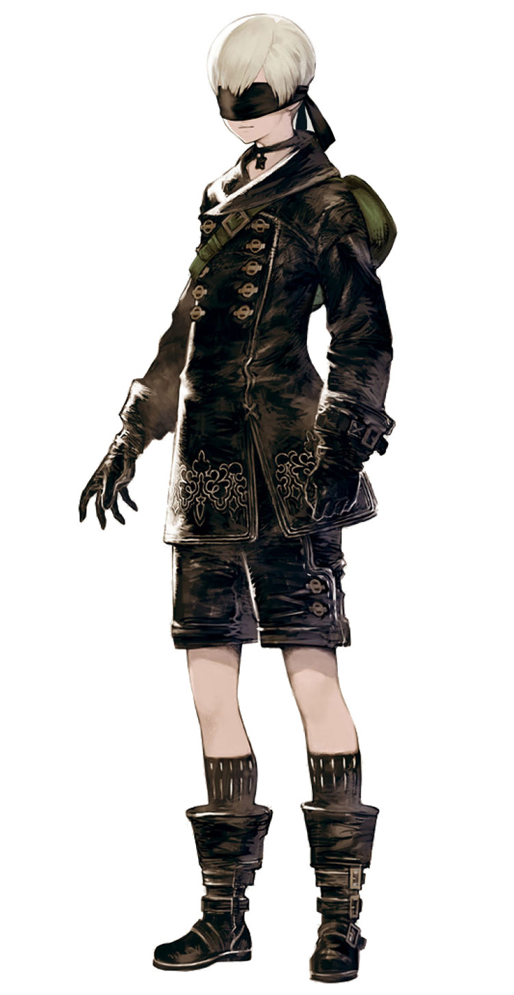 YoRHa No. 9 Type S Character Art from NieR: Automata