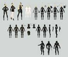YoRHa Operator Concept Art