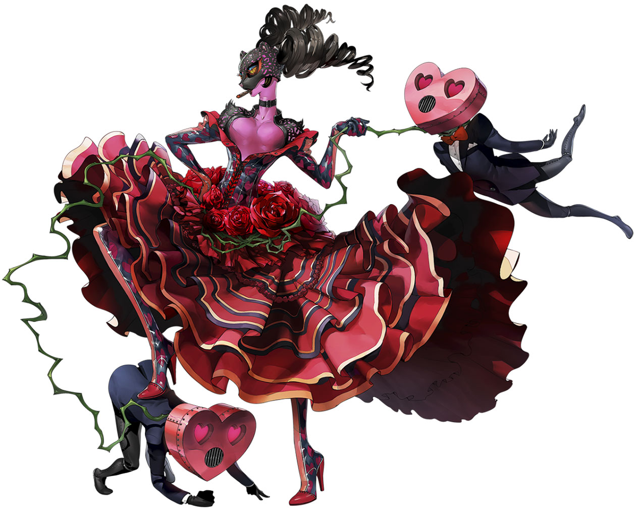 Carmen Persona Art from Persona 5