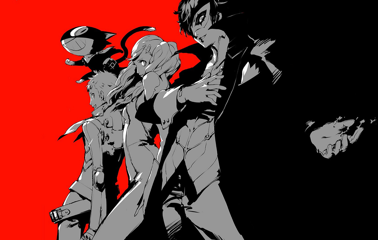 Characters Promo Art from Persona 5