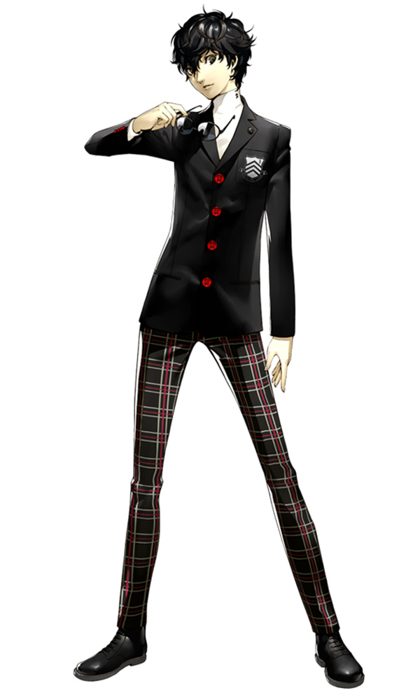Protagonist Art from Persona 5