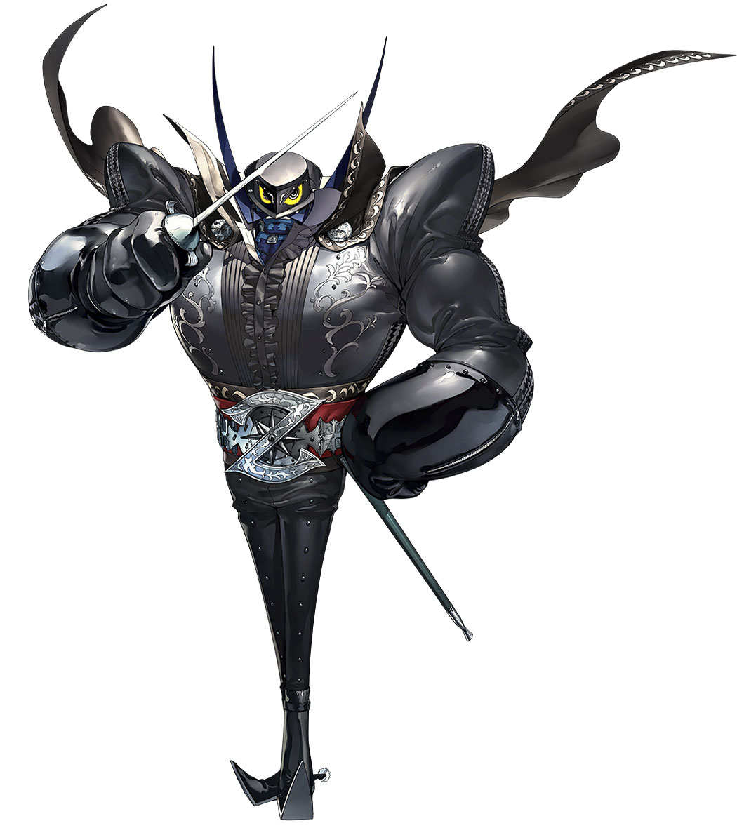 Zorro Persona Art from Persona 5