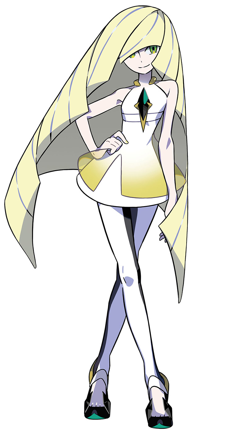 Lusamine Art from Pokémon Sun and Moon