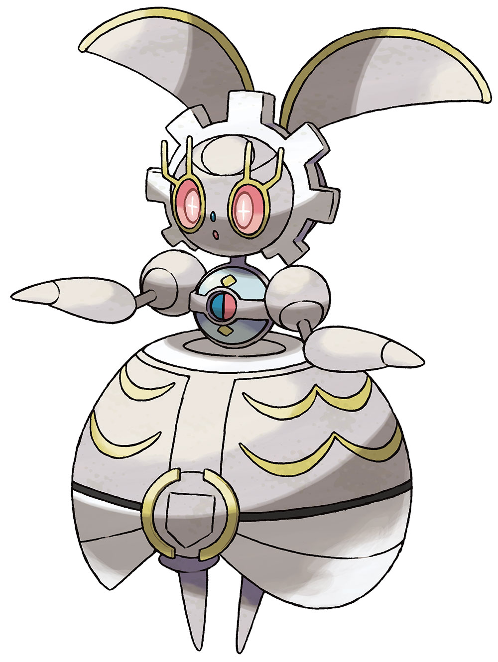 Magearna Art from Pokémon Sun and Moon