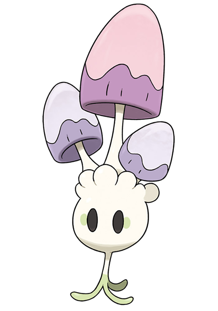 Morelull Art from Pokémon Sun and Moon