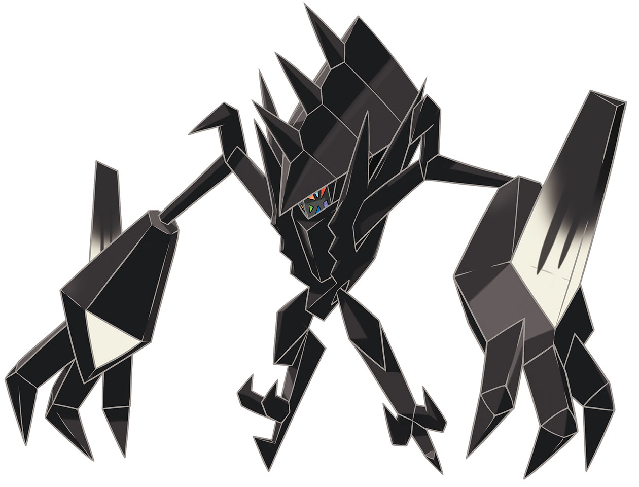 Necrozma Art from Pokémon Sun and Moon