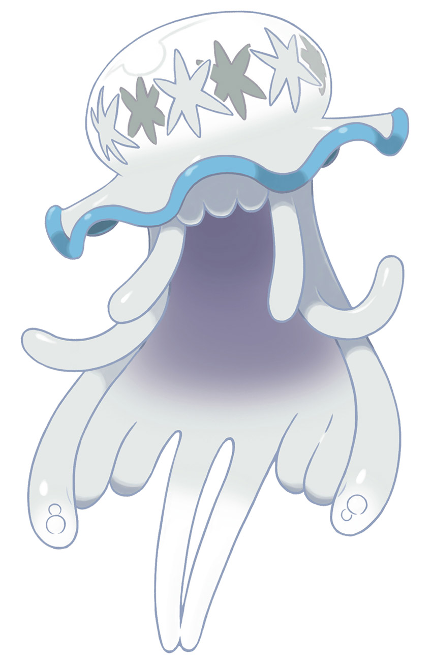 Nihilego Art from Pokémon Sun and Moon