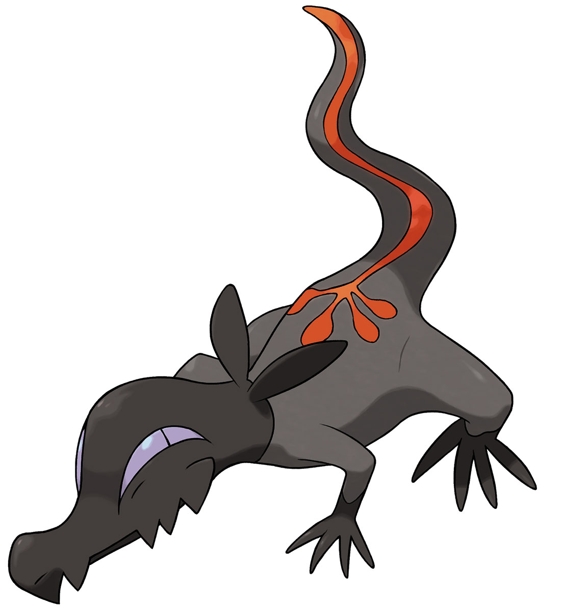 Salandit Art from Pokémon Sun and Moon