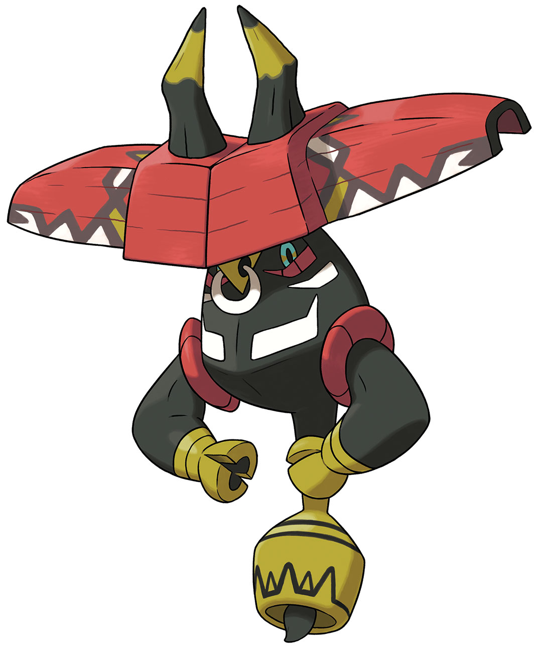 Tapu Bulu Art from Pokémon Sun and Moon