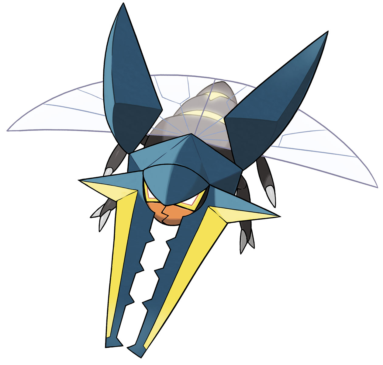 Vikavolt Art from Pokémon Sun and Moon