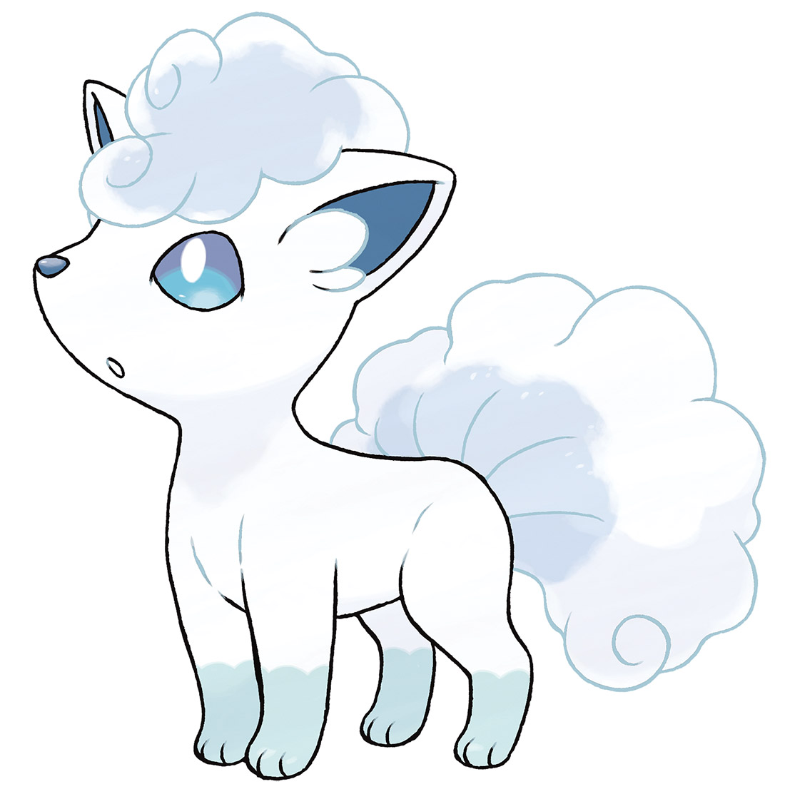 Vulpix Art from Pokémon Sun and Moon
