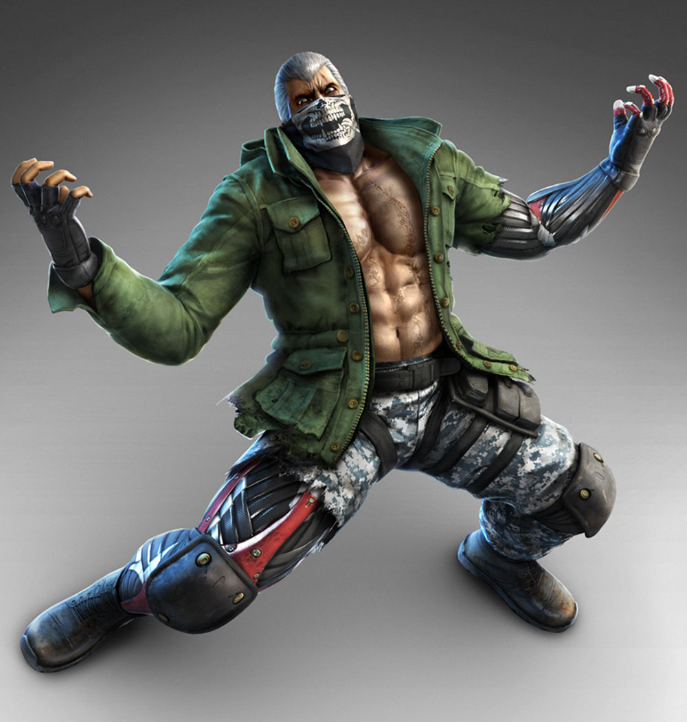 Bryan Fury, Alt Outfit Art from Tekken 7: Fated Retribution