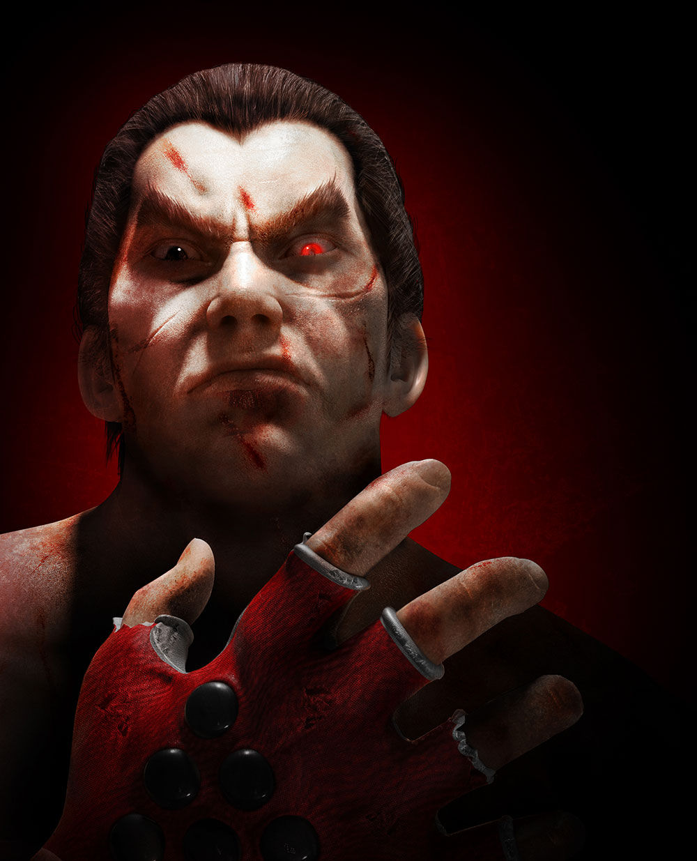 Kazuya Promo Art from Tekken 7: Fated Retribution