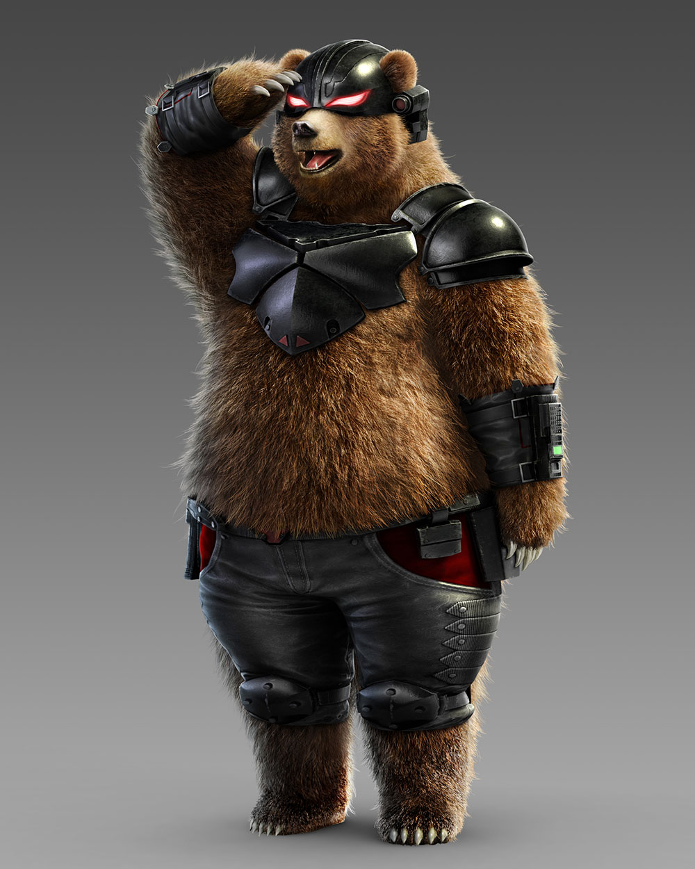Clothed Kuma Art from Tekken 7: Fated Retribution