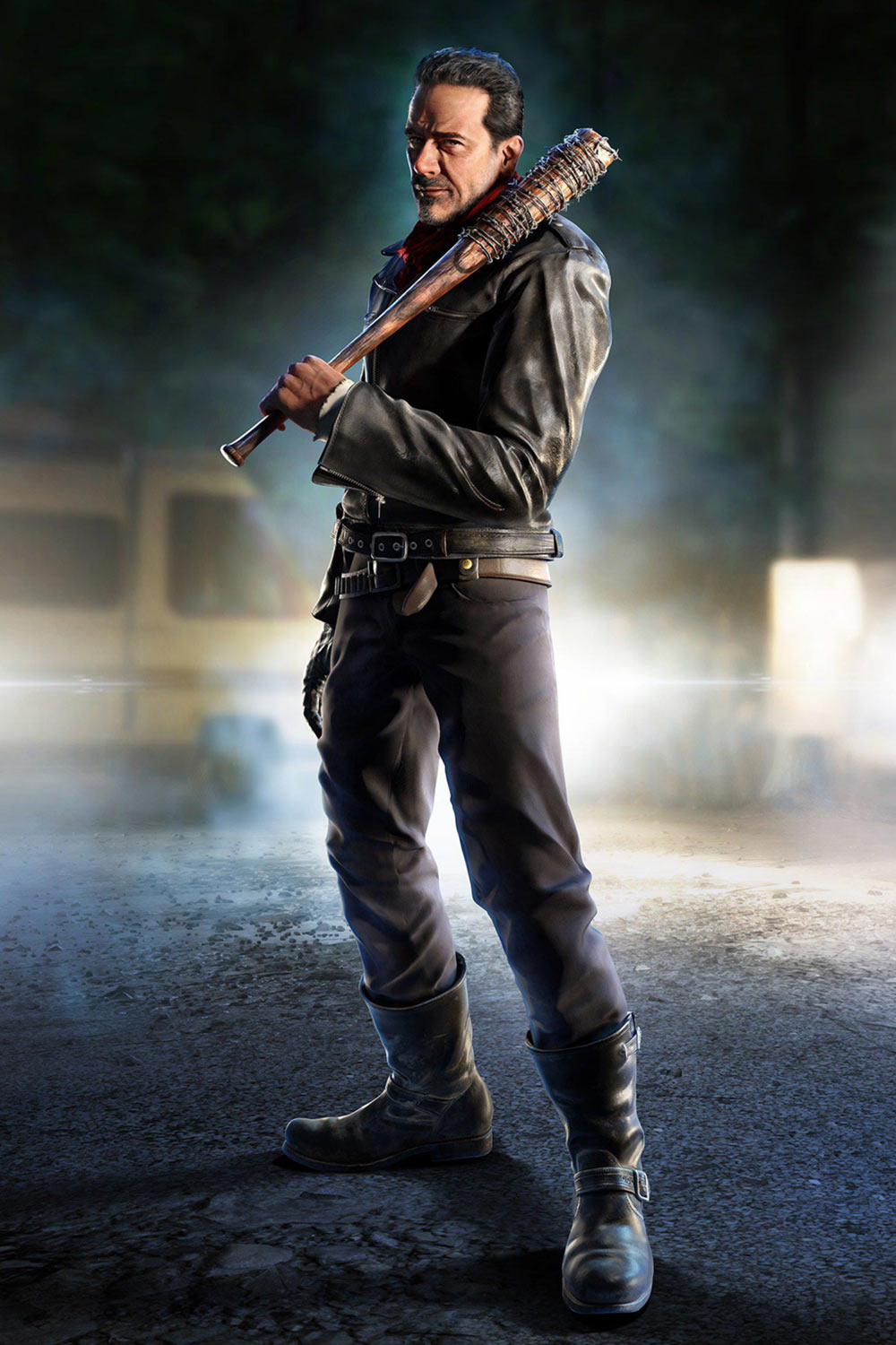 Negan Art from Tekken 7: Fated Retribution