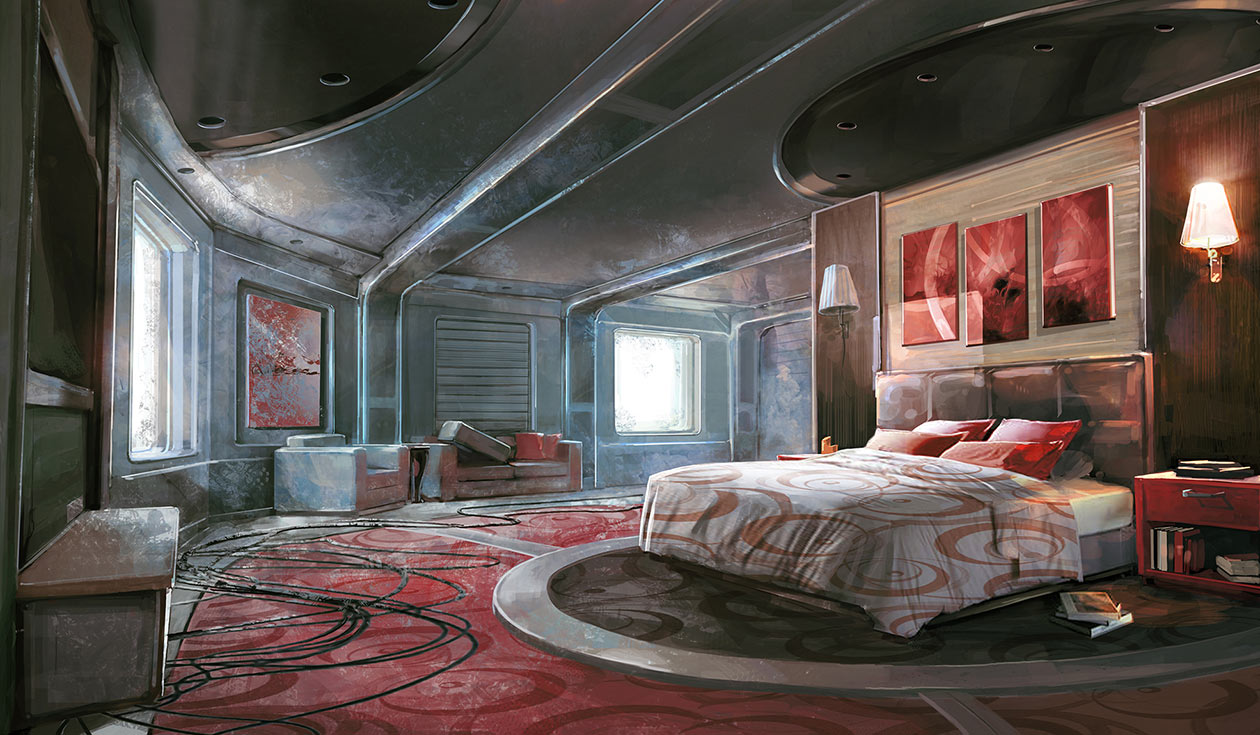 Bed Chamber Art from Tom Clancy's Rainbow Six Siege