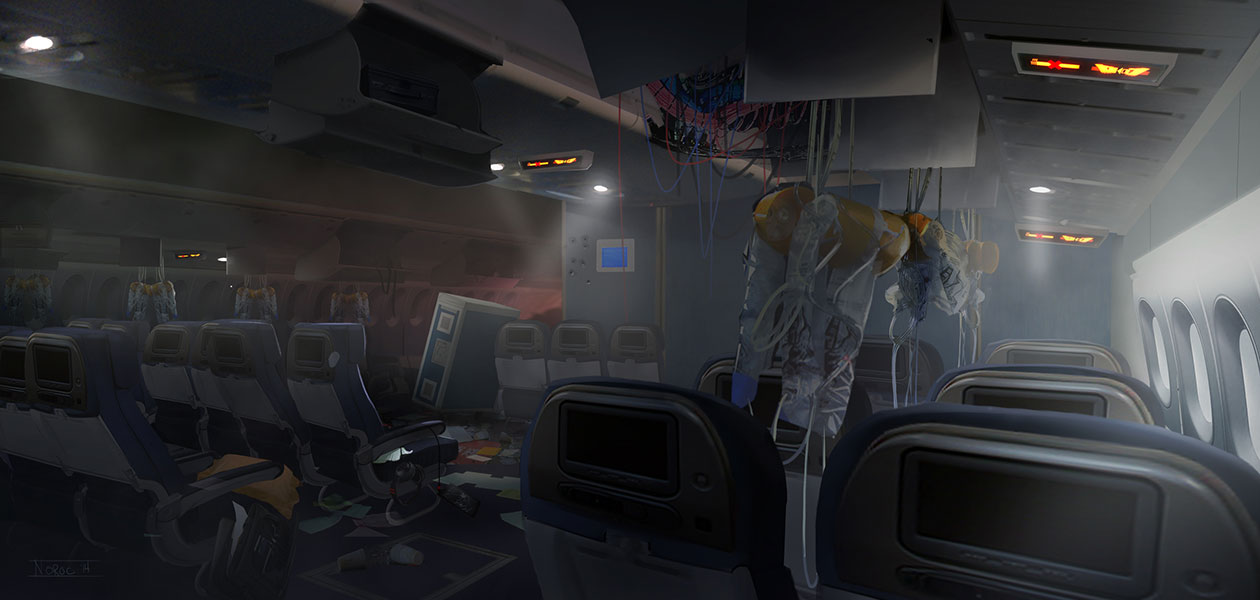 Plane Seating Art from Tom Clancy's Rainbow Six Siege