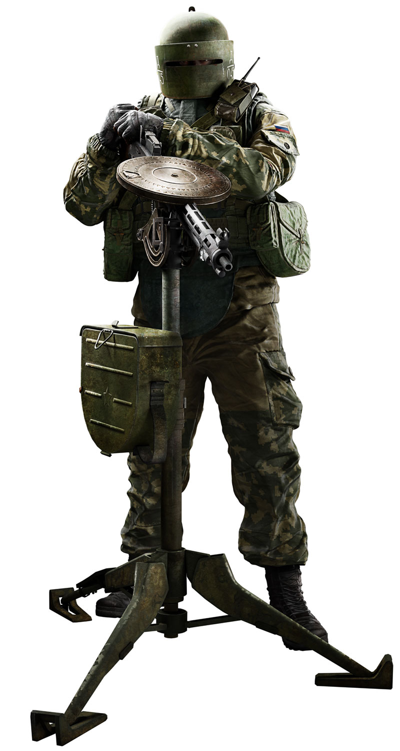 Tachanka Art from Tom Clancy's Rainbow Six Siege