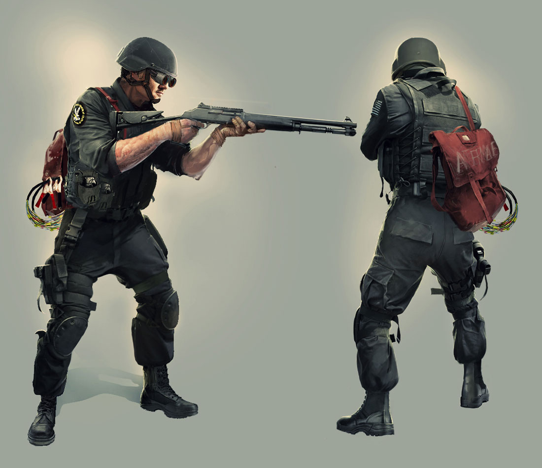 Thermite Concept Art from Tom Clancy's Rainbow Six Siege