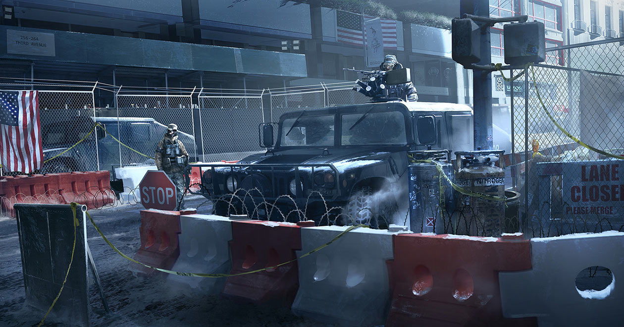 Blockade Art from Tom Clancy's The Division