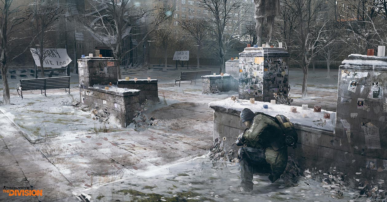 Church Grounds Art from Tom Clancy's The Division