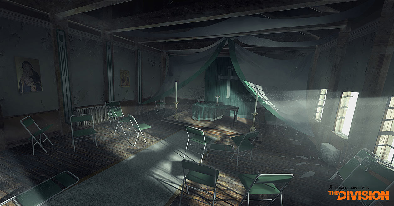 Church Room Art from Tom Clancy's The Division