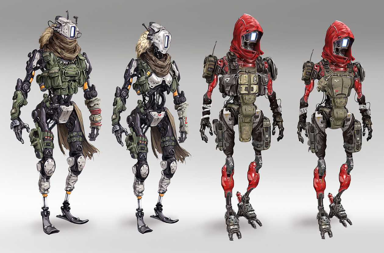 Androids Art from Titanfall 2