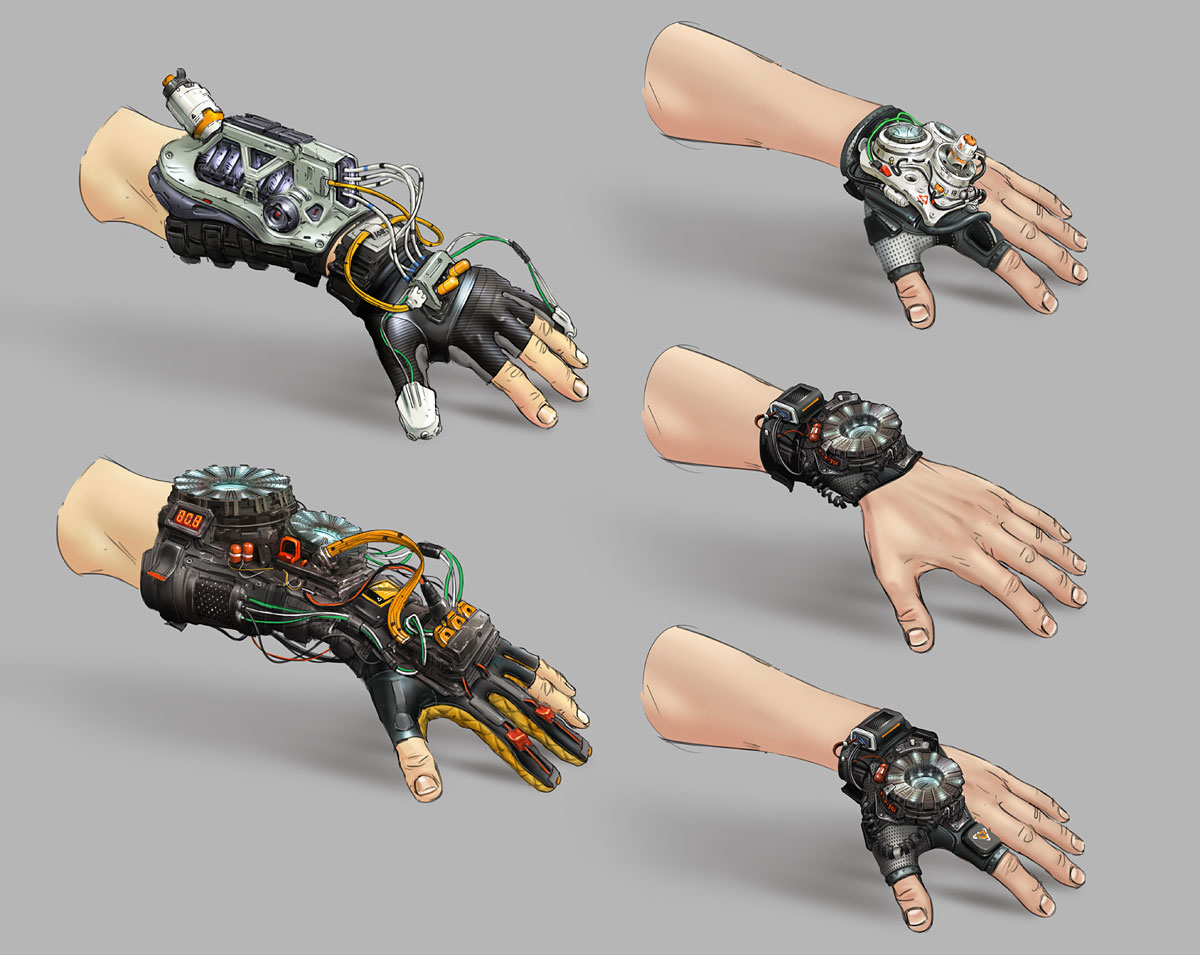 Arm Tech Art from Titanfall 2