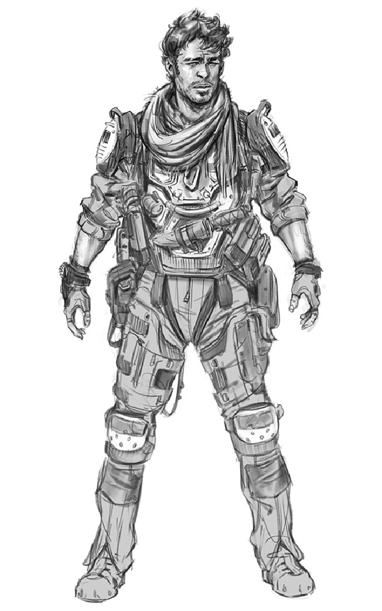 Body Armor Art from Titanfall 2