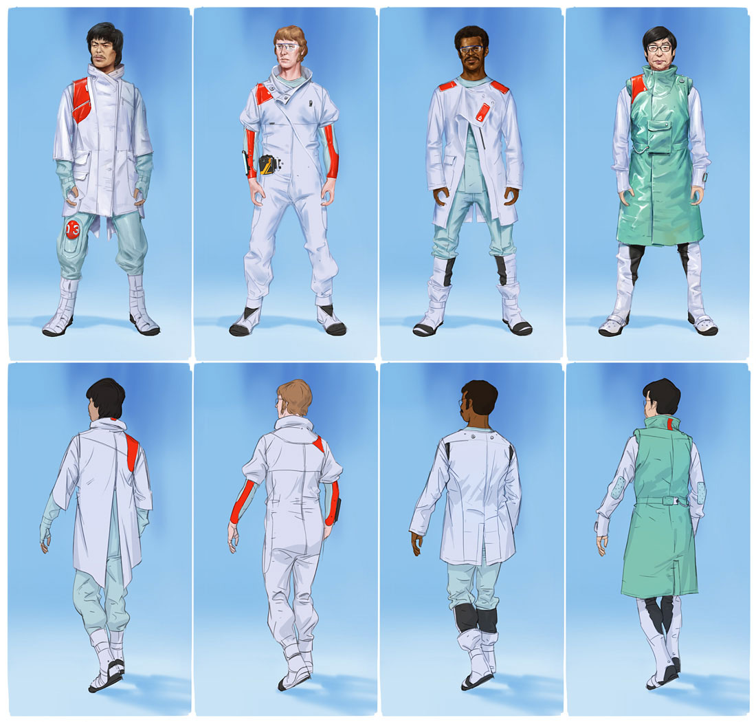 Character Concept Art from Titanfall 2